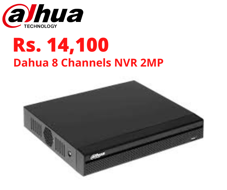Dahua 8 Channels NVR 2MP