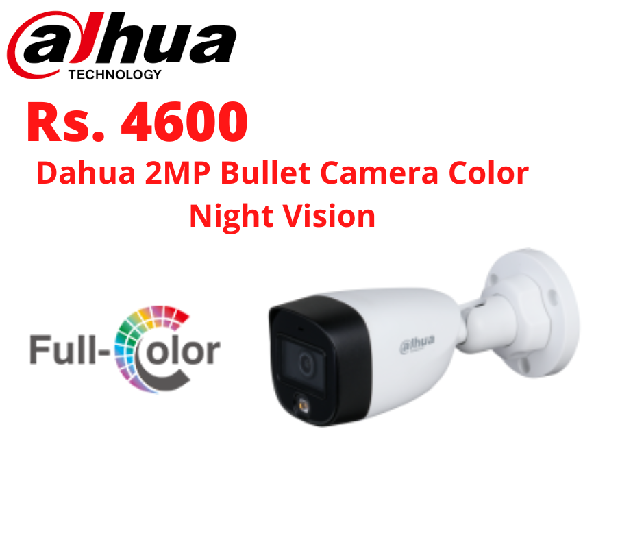 Dahua 2mp Bullet Camera Color Night Vision