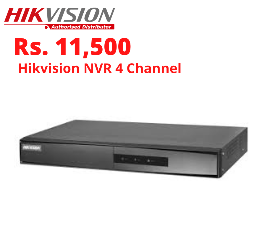 Hikvision NVR 4 Channel