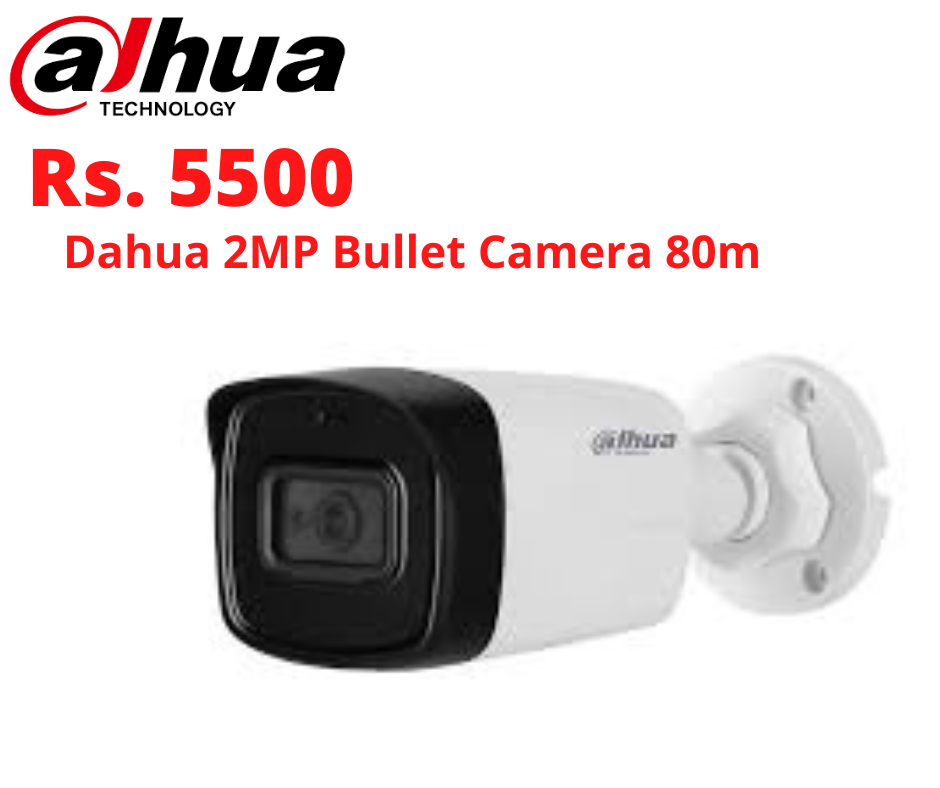 Dahua 2mp Bullet Camera 80m