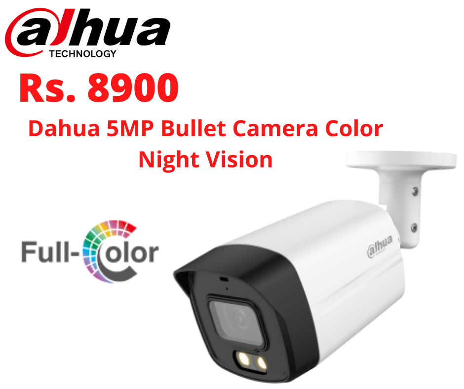 Dahua 5mp Bullet Camera Color Night Vision