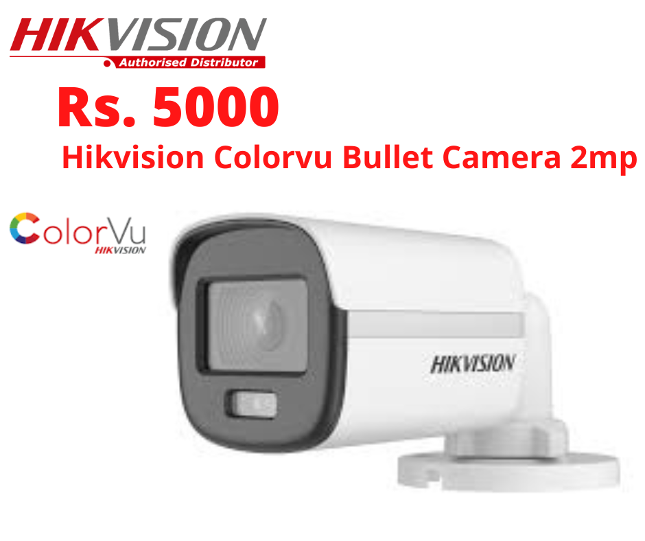 Hikvision Colorvu Bullet Camera 2mp